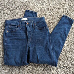 Nwot Madewell 10" high rise skinny jeans